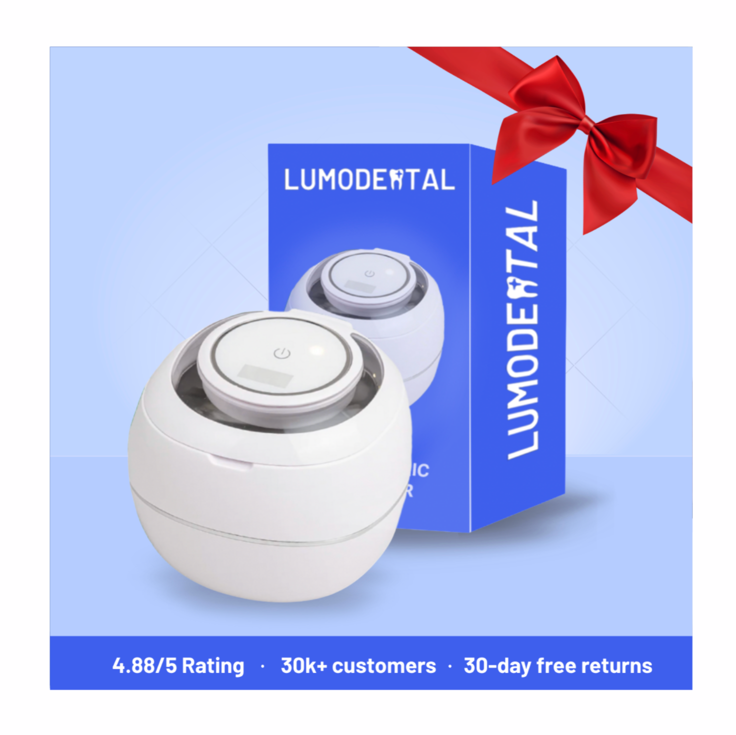 Brilliux UltraPod — Ultrasonic Cleaning