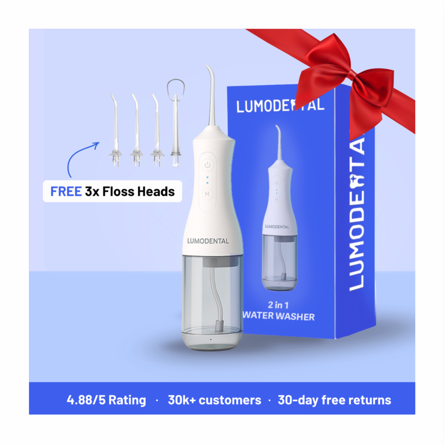 Brilliux AquaJet Water Flosser — $34.40